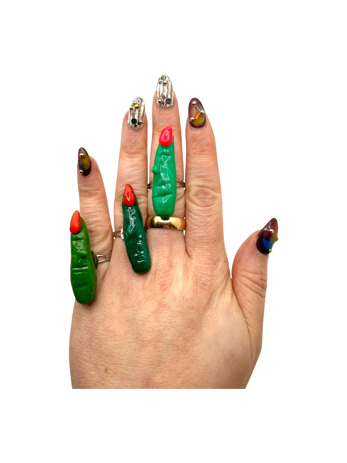 Witch Finger Adjustable Ring