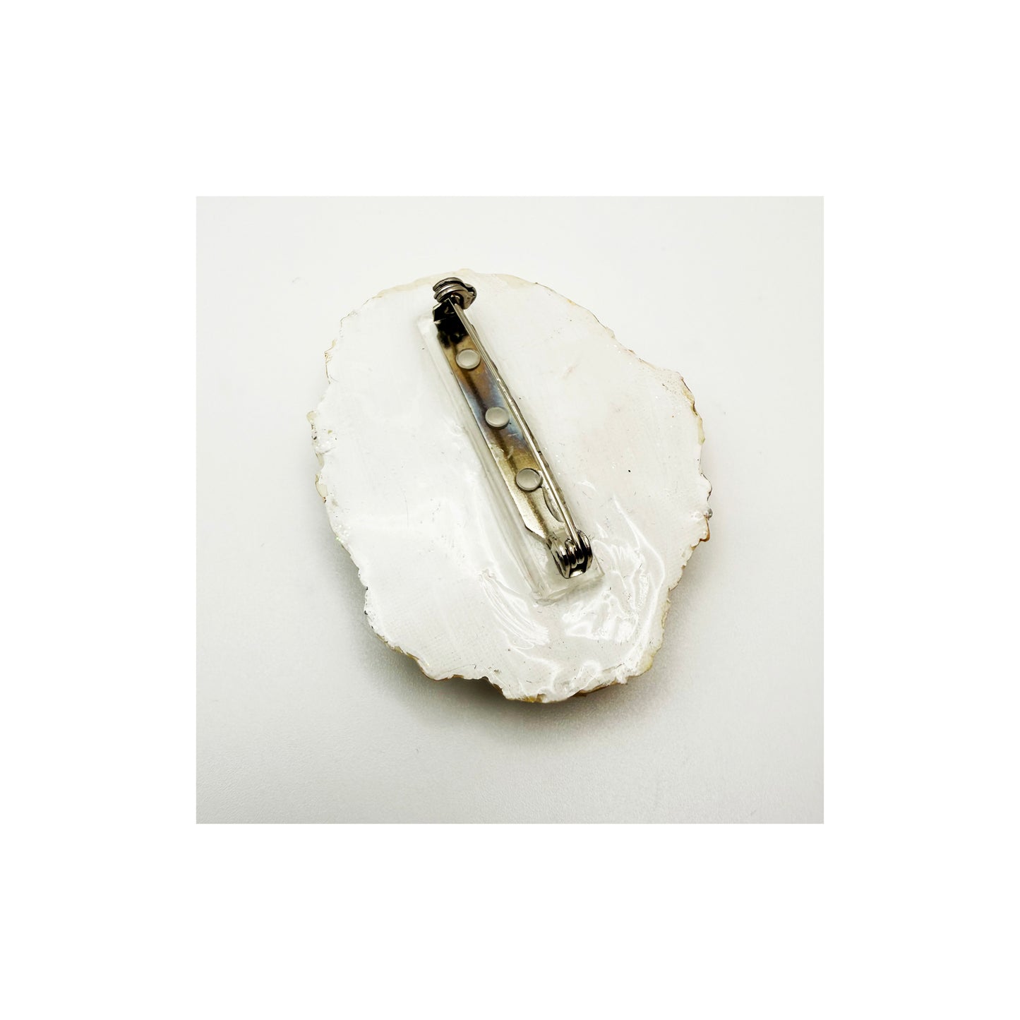 Glittery Egg Brooch