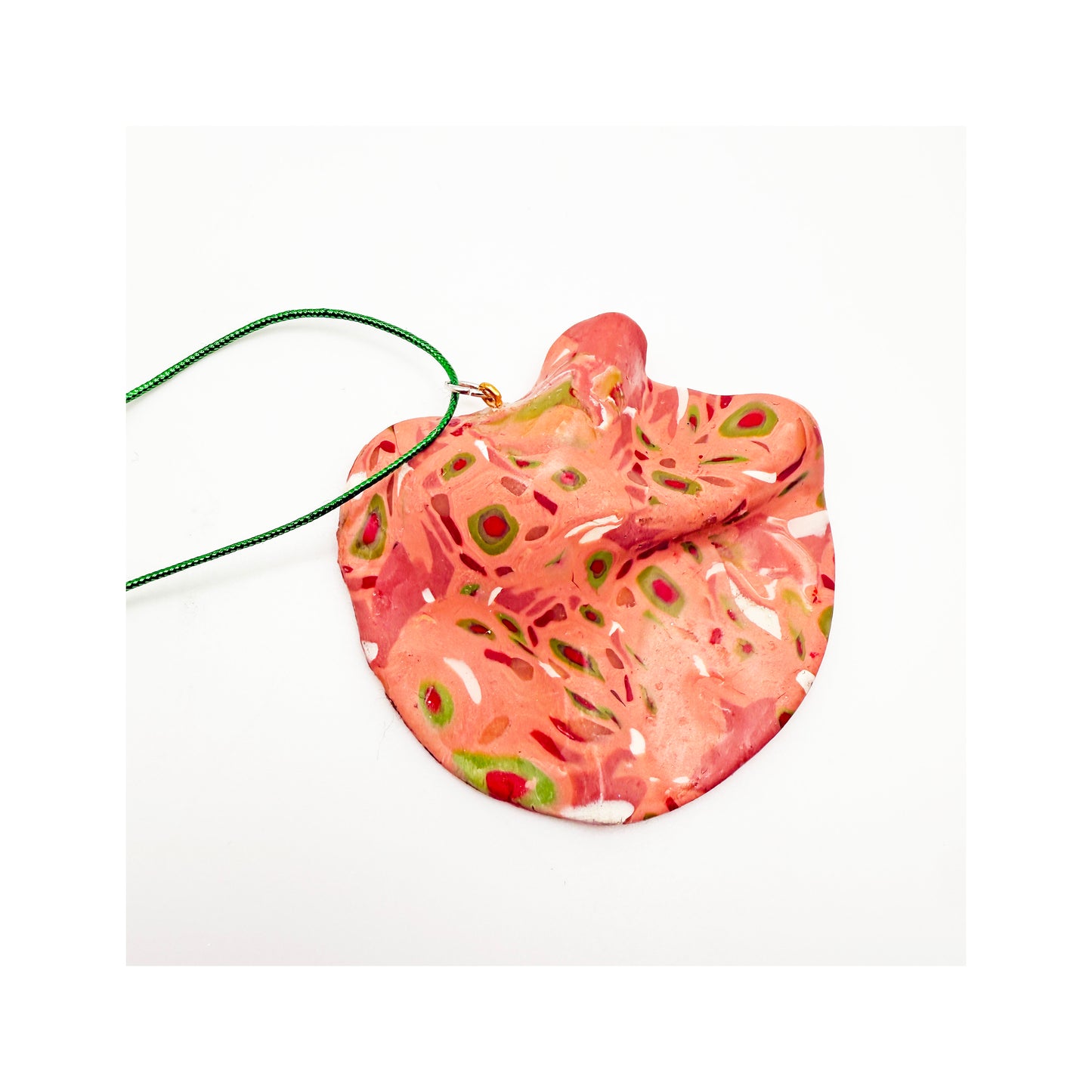 Mortadella Olive Loaf Slice Ornament