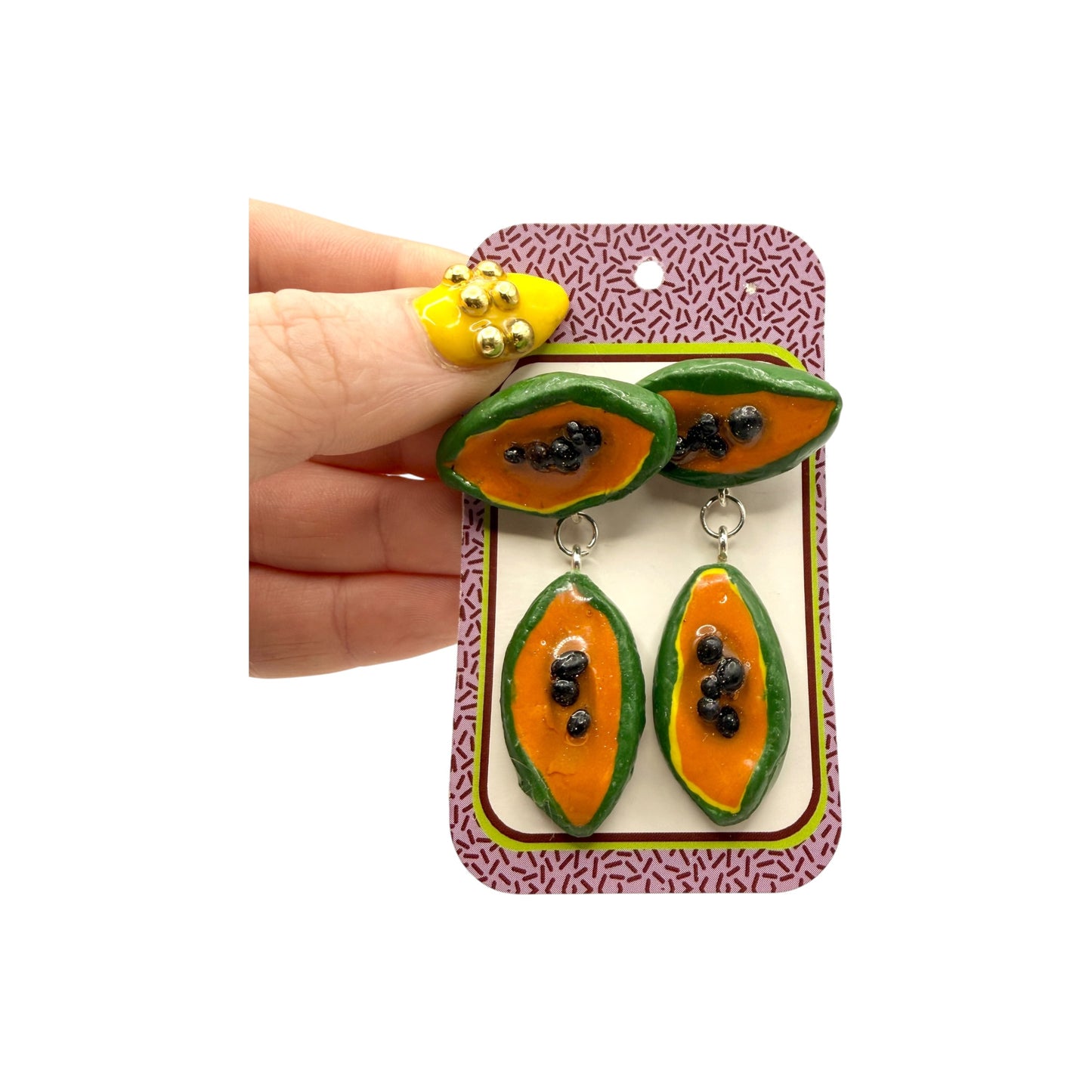 Papaya Earrings