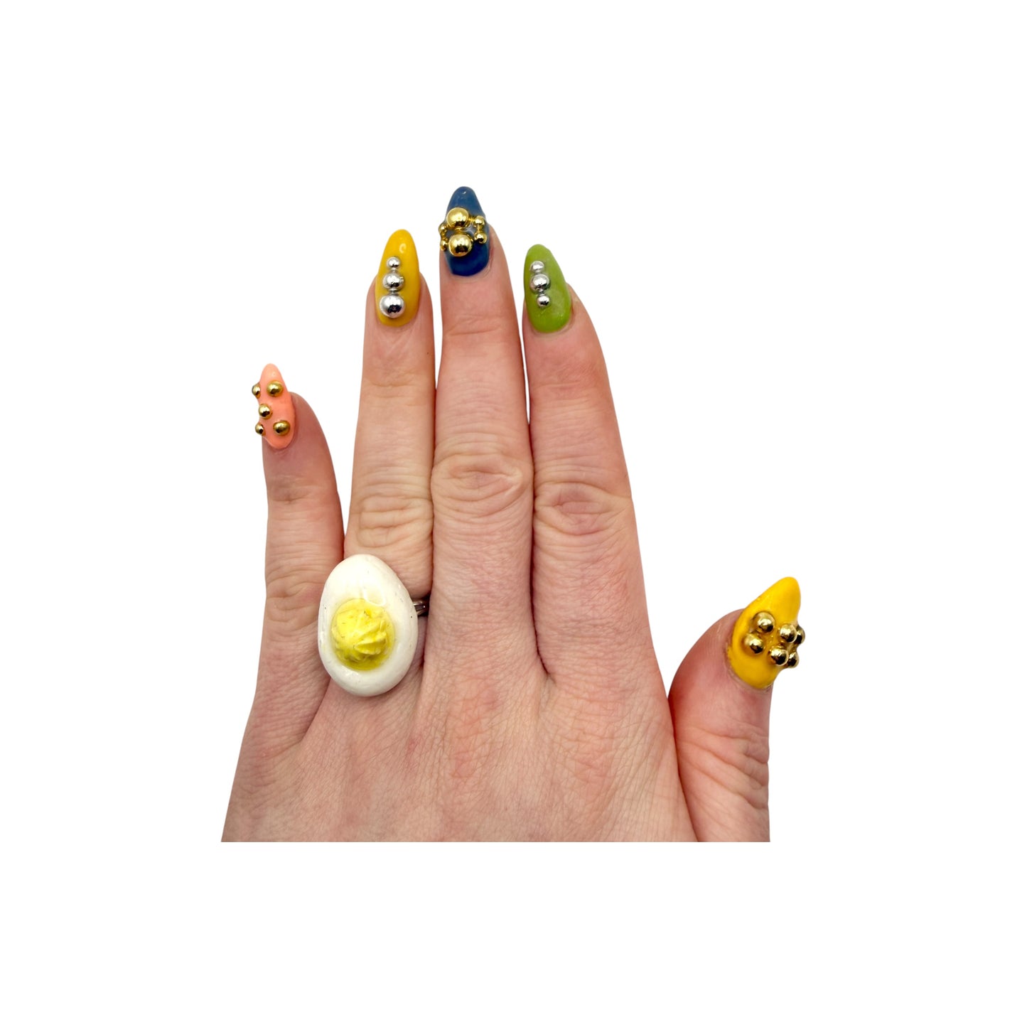 Lil Deviled Egg Adjustable Ring