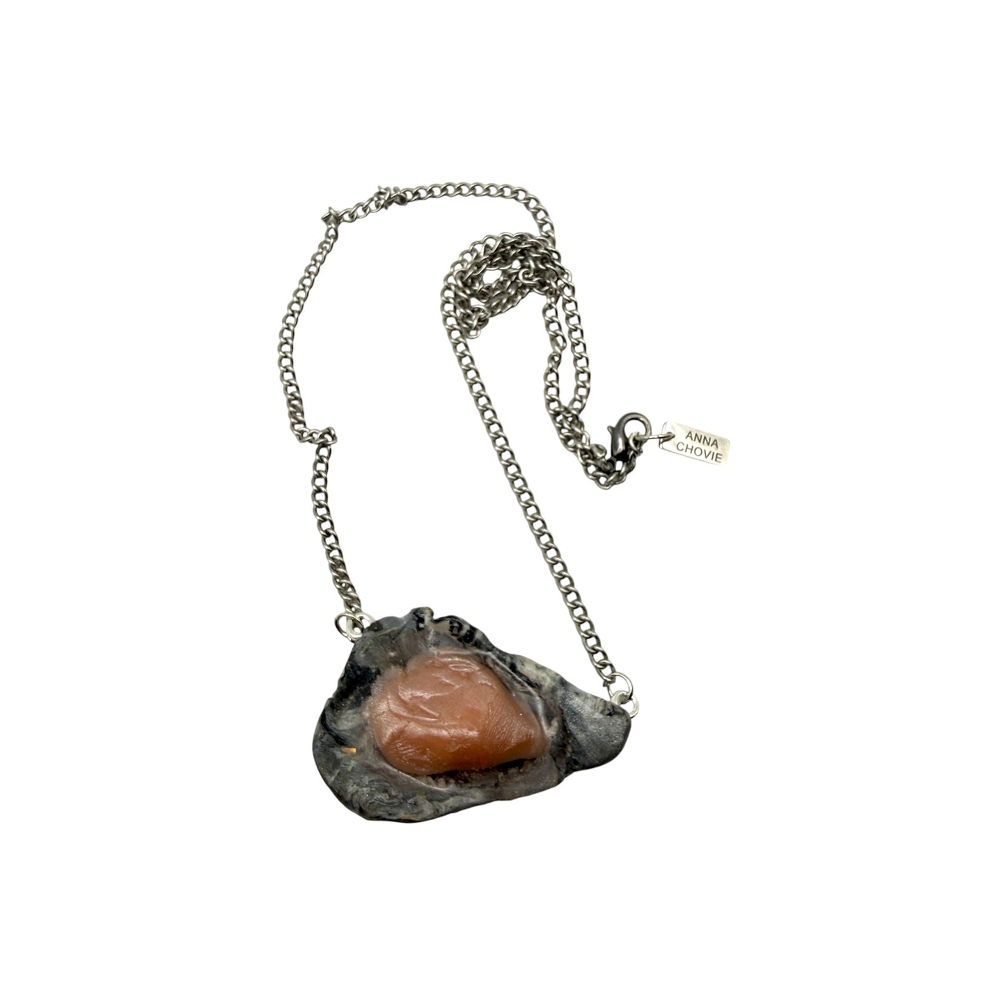 Lone Oyster Necklace