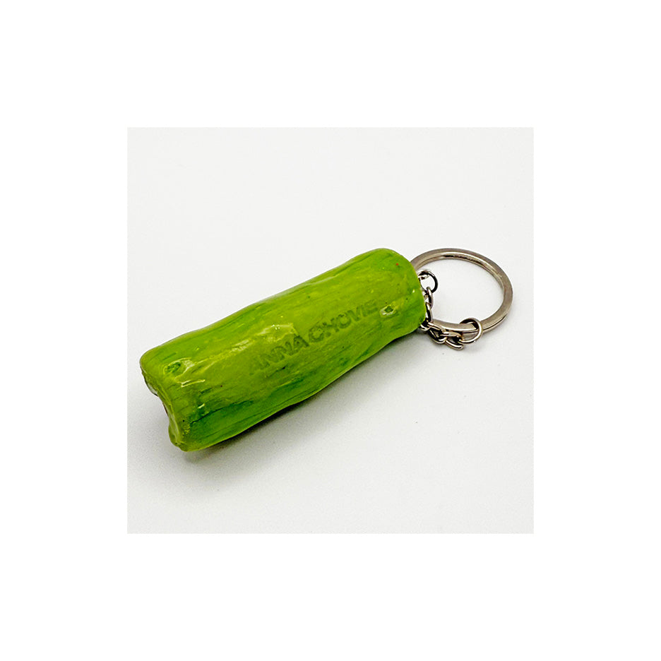 Ants on a Log Celery Snack Key Chain