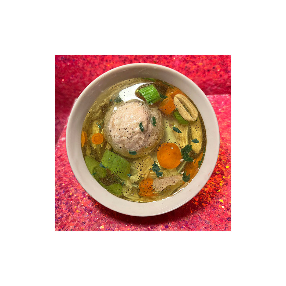 Matzo Ball Soup Sculpture