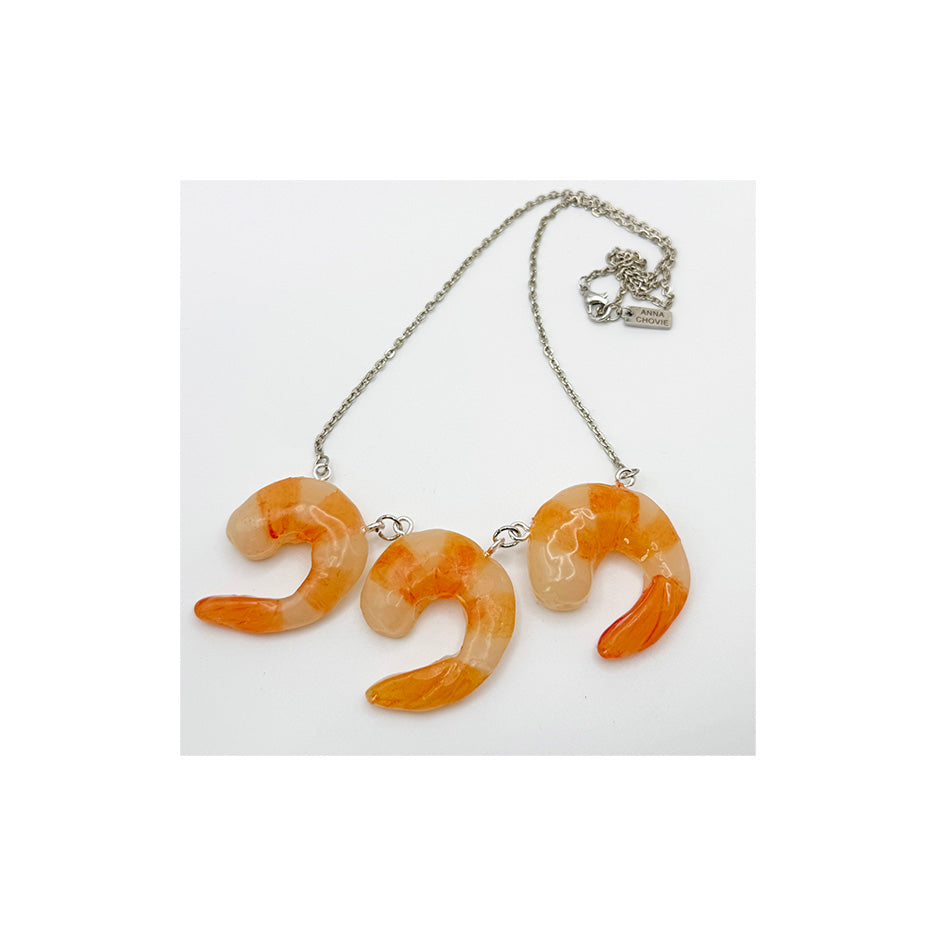 Ménage à Shrimp Necklace