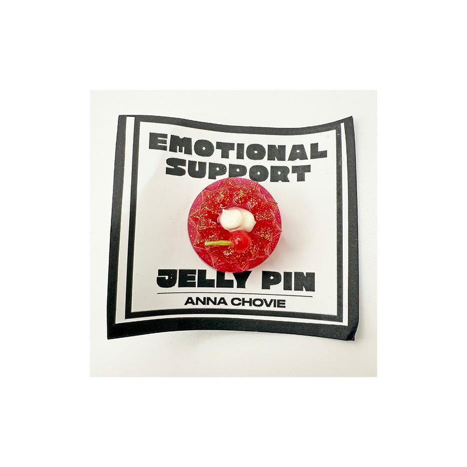 Emotional Support Jelly Mold Pin - Tie Tack Pin