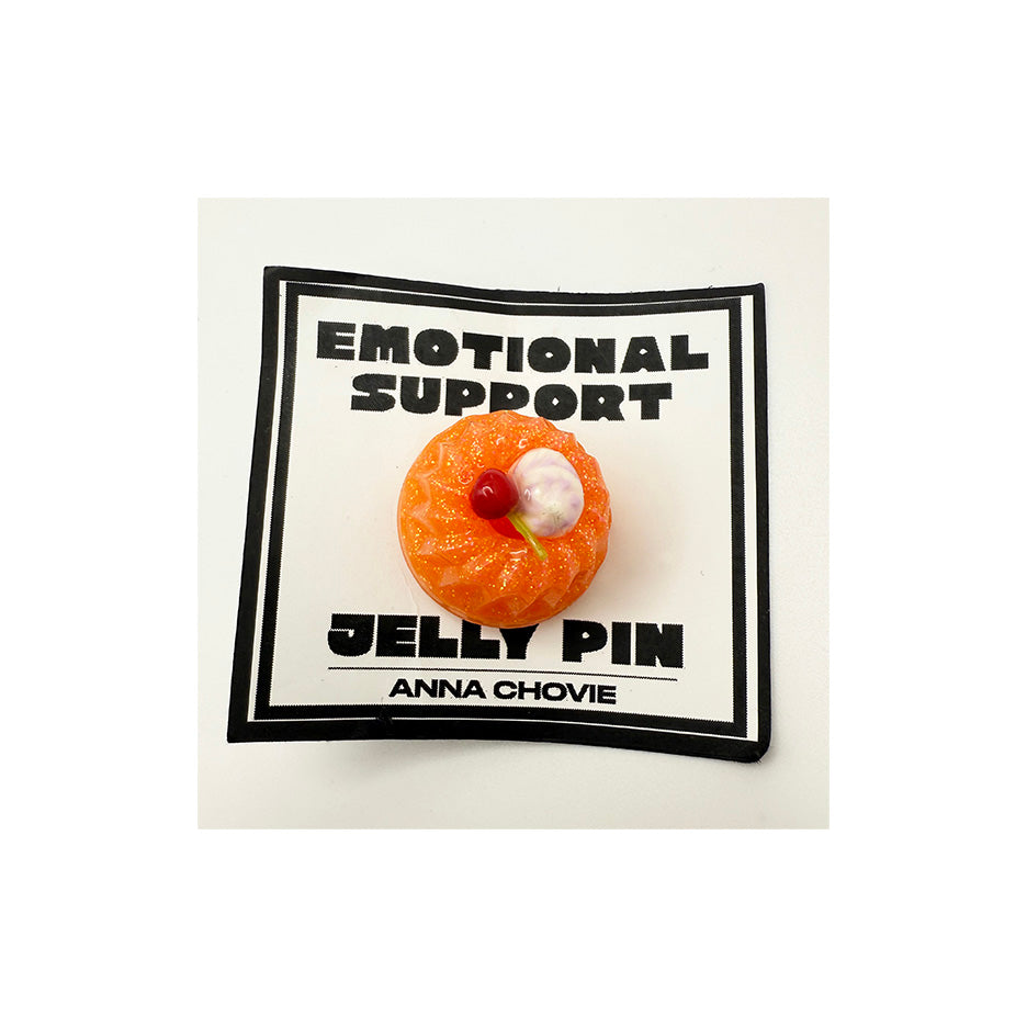 Emotional Support Jelly Mold Pin - Tie Tack Pin
