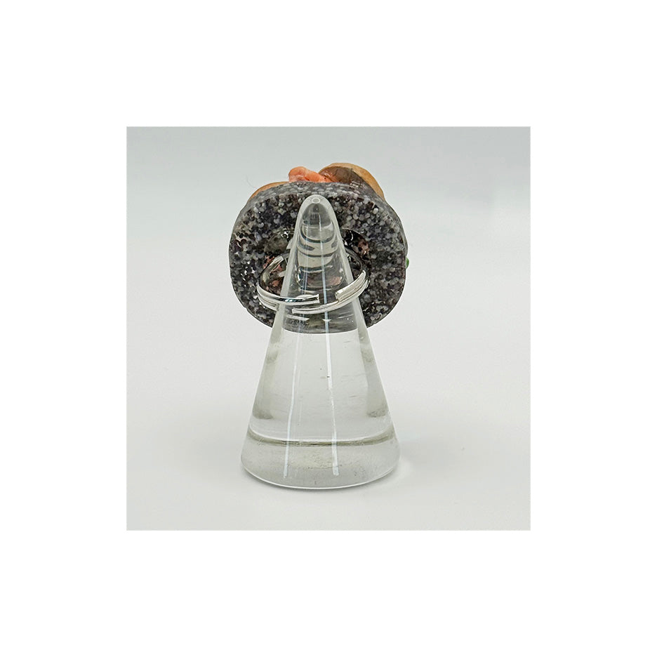 Plain or Poppy Bagel Spread Ring