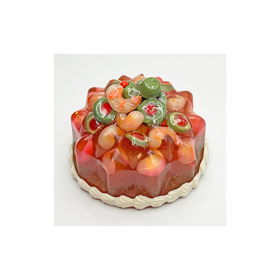 Shirley's Shrimp & Olive Jelly Salad