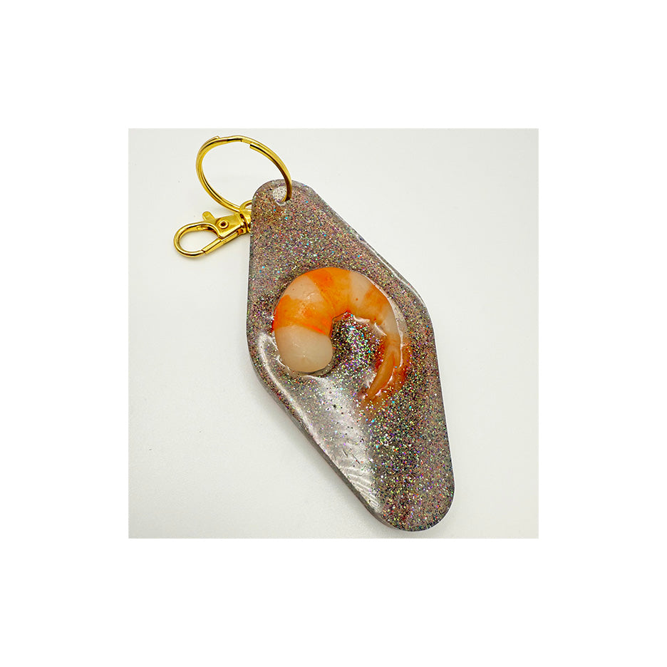 The Shrimp Motel Key Chain Clip