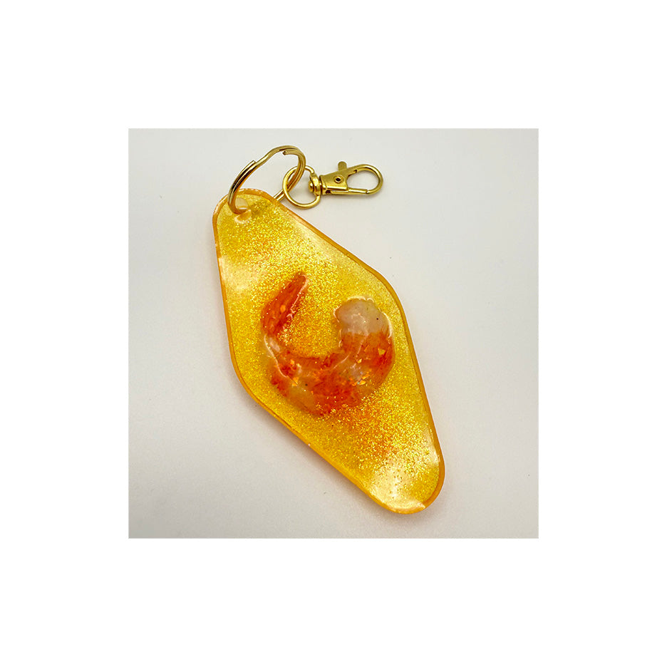 The Shrimp Motel Key Chain Clip