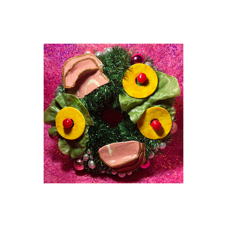 The Kitschmas Ham Wreath (11")