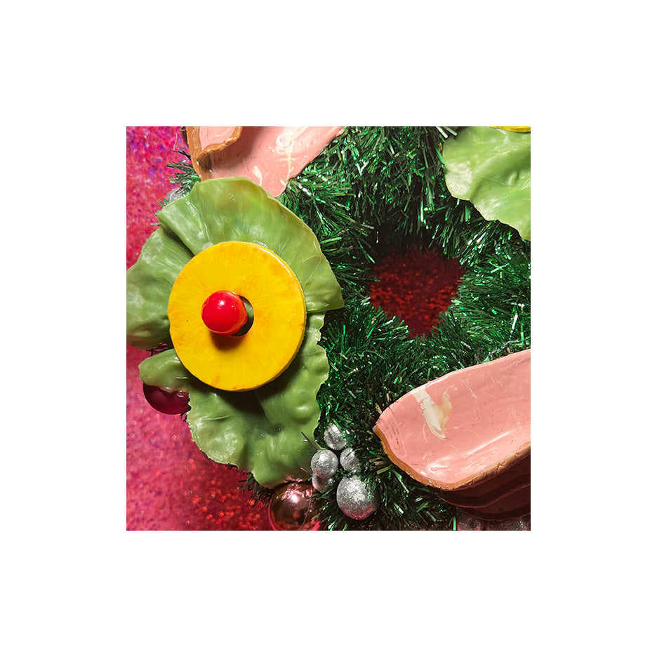 The Kitschmas Ham Wreath (11")