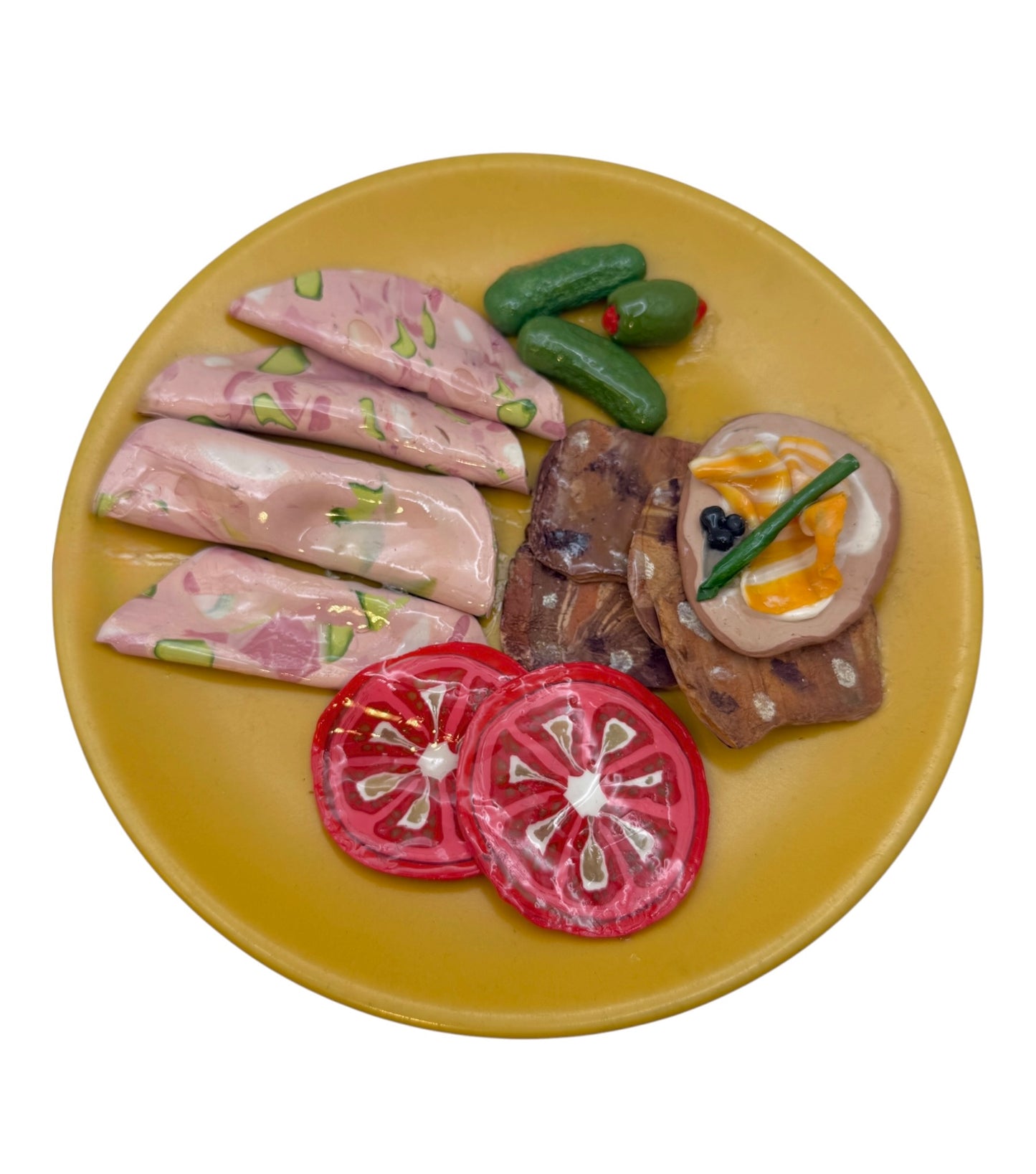 "Girl dinner #5" - Fake Food Hanging Wall Art