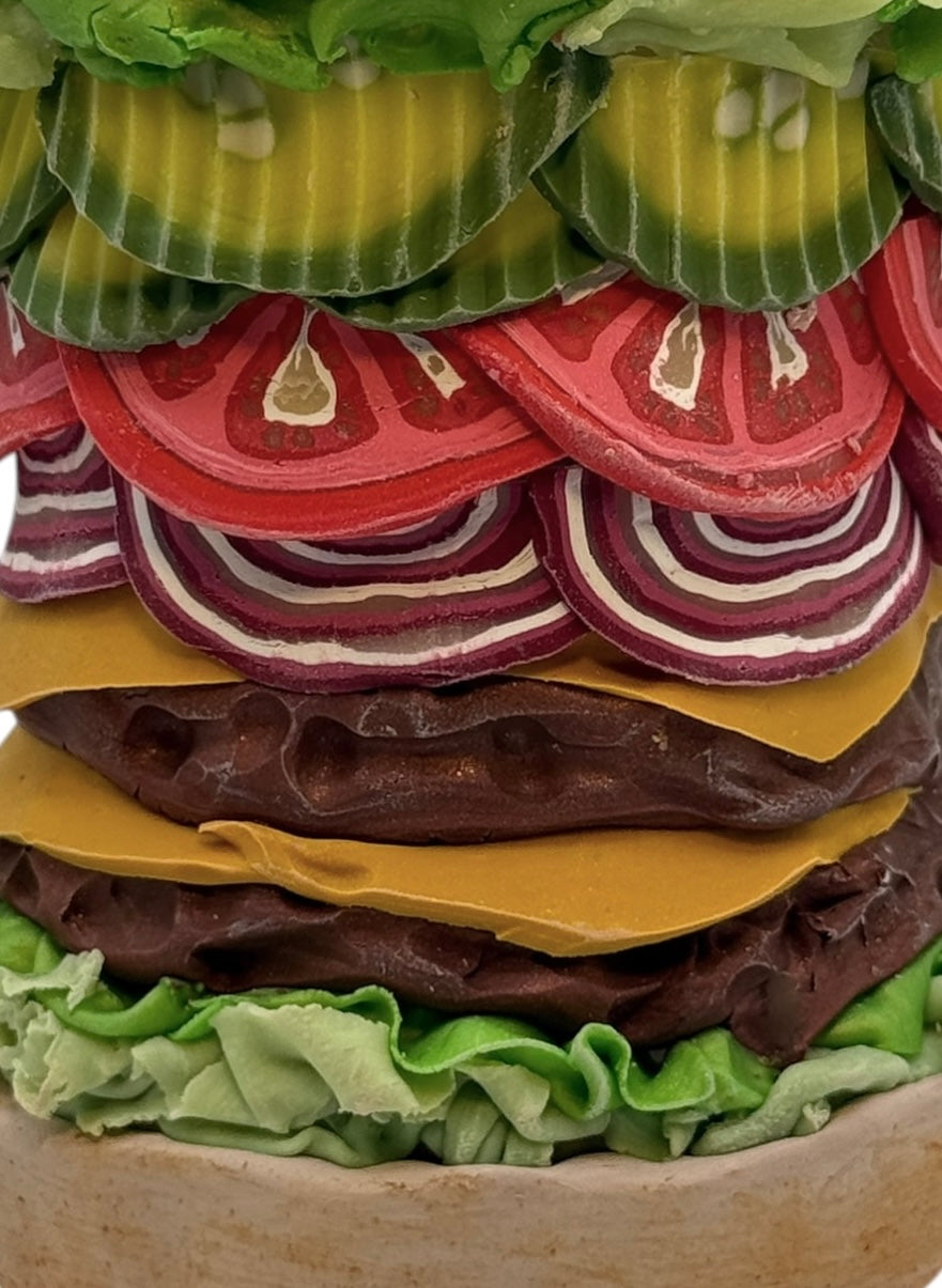 PRE ORDER "Burger #2" - Medium Burger Vessel
