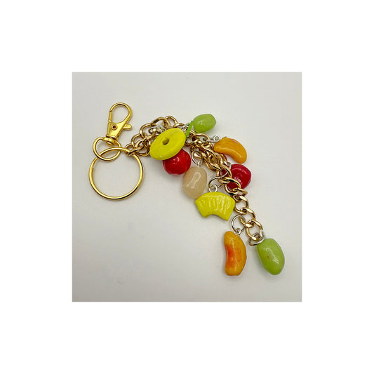 Fruit Cocktail Bag Charm