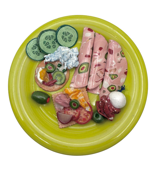 "Girl Dinner #6" - Fake Food Hanging Wall Art