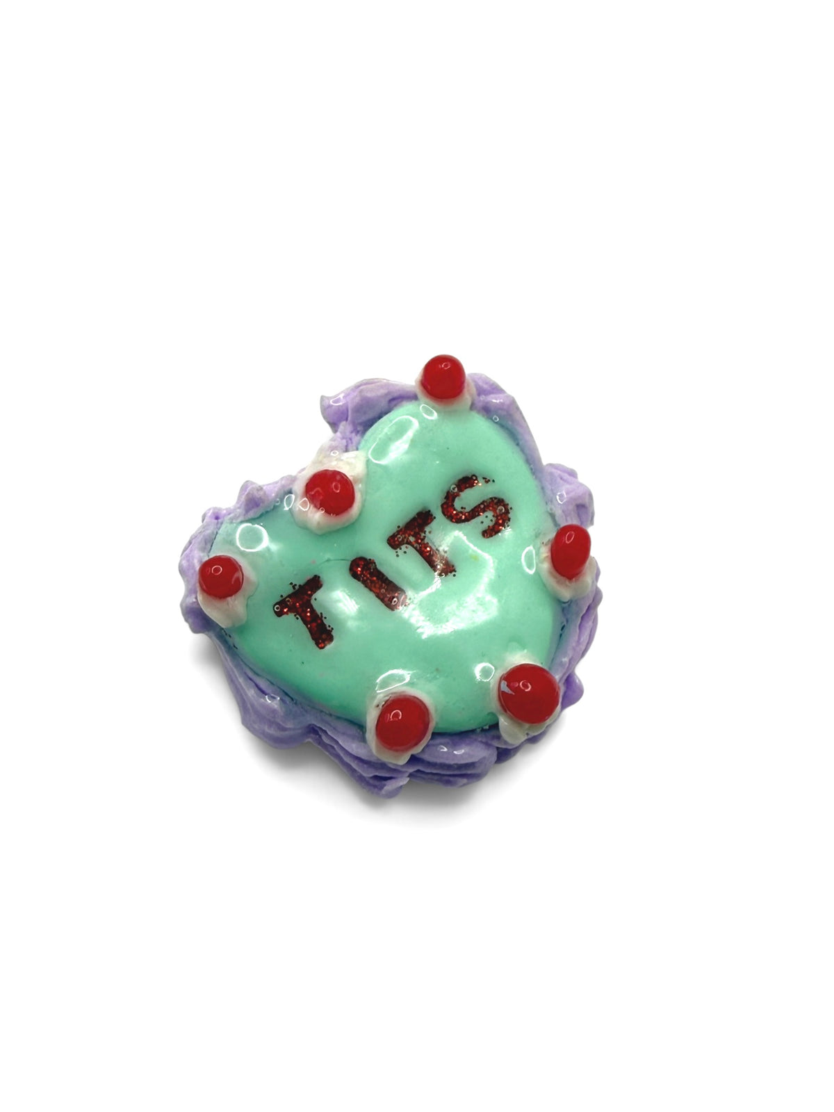“Tits” Heartfelt Message Pin