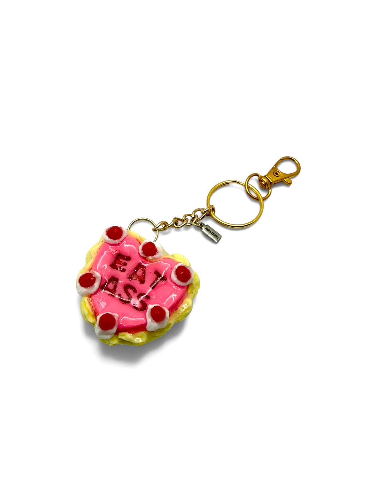 “Eat Ass” Heartfelt Message Keychain Bag Charm
