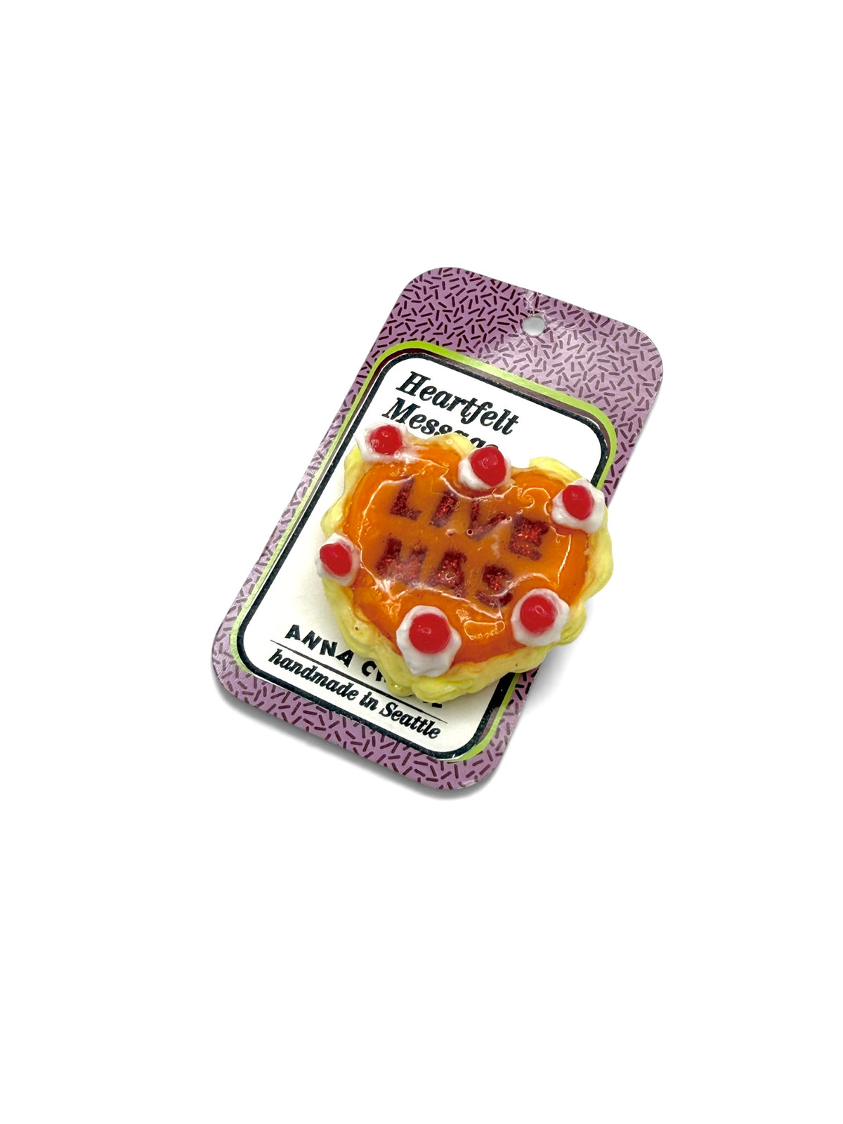 “Live Mas” Heartfelt Message Pin