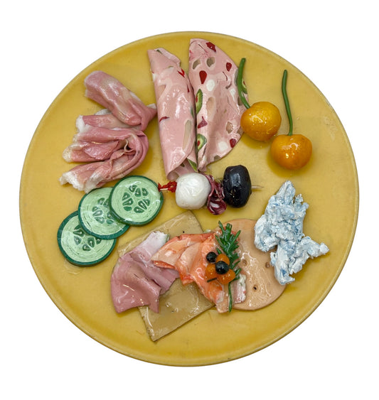 "Girl Dinner #3" - Fake Food Hanging Wall Art