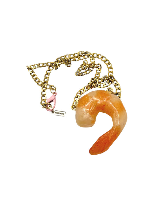 Solo Shrimp Necklace