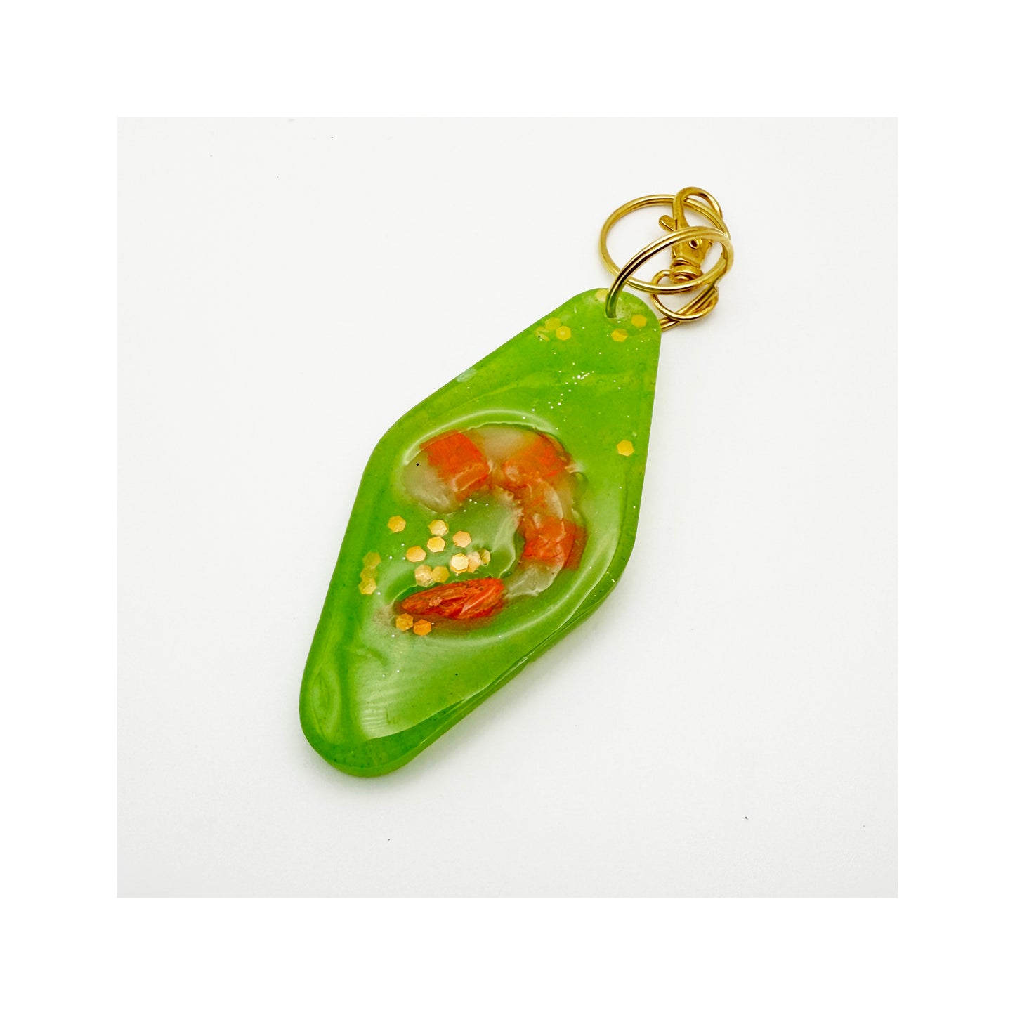 The Shrimp Motel Key Chain Clip