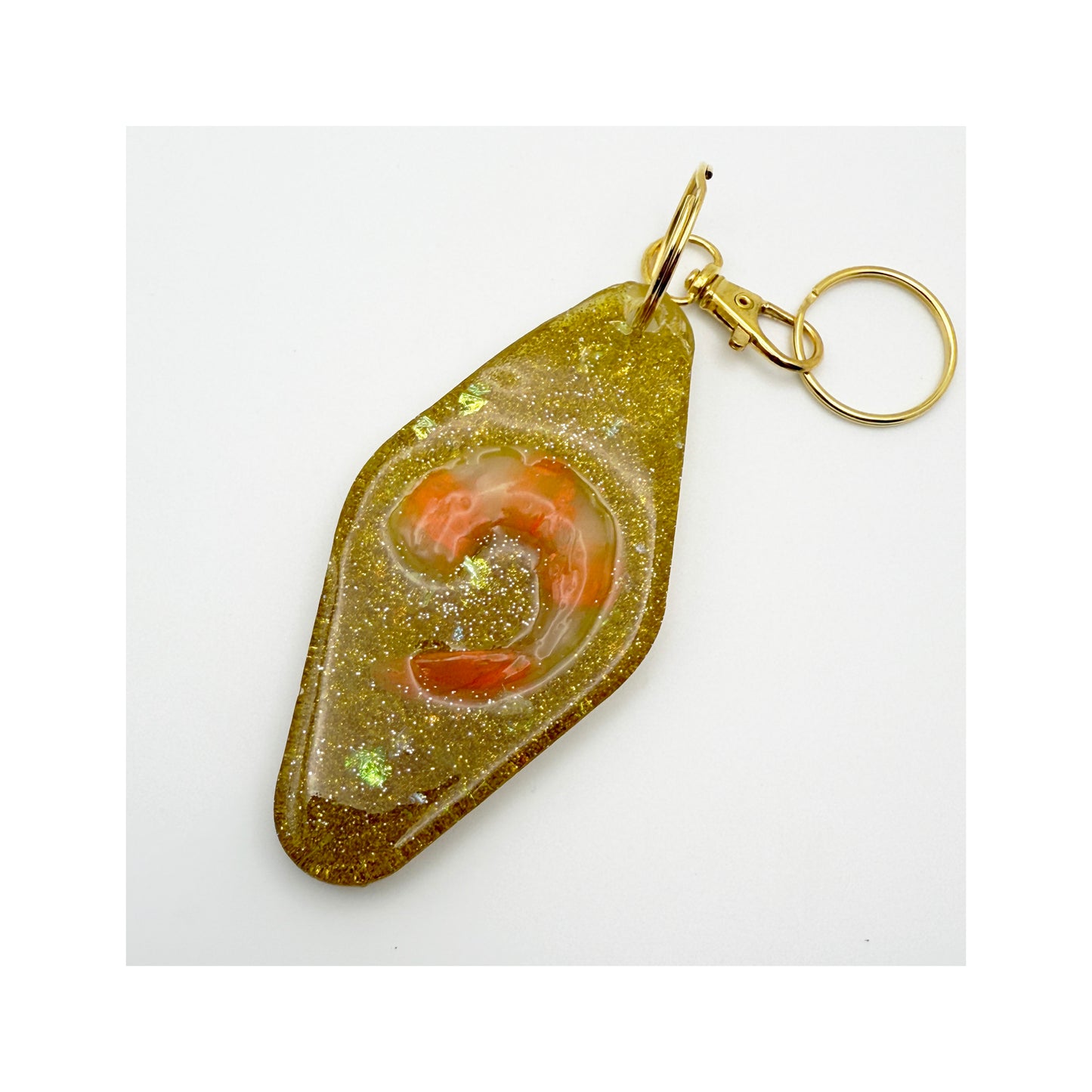 The Shrimp Motel Key Chain Clip