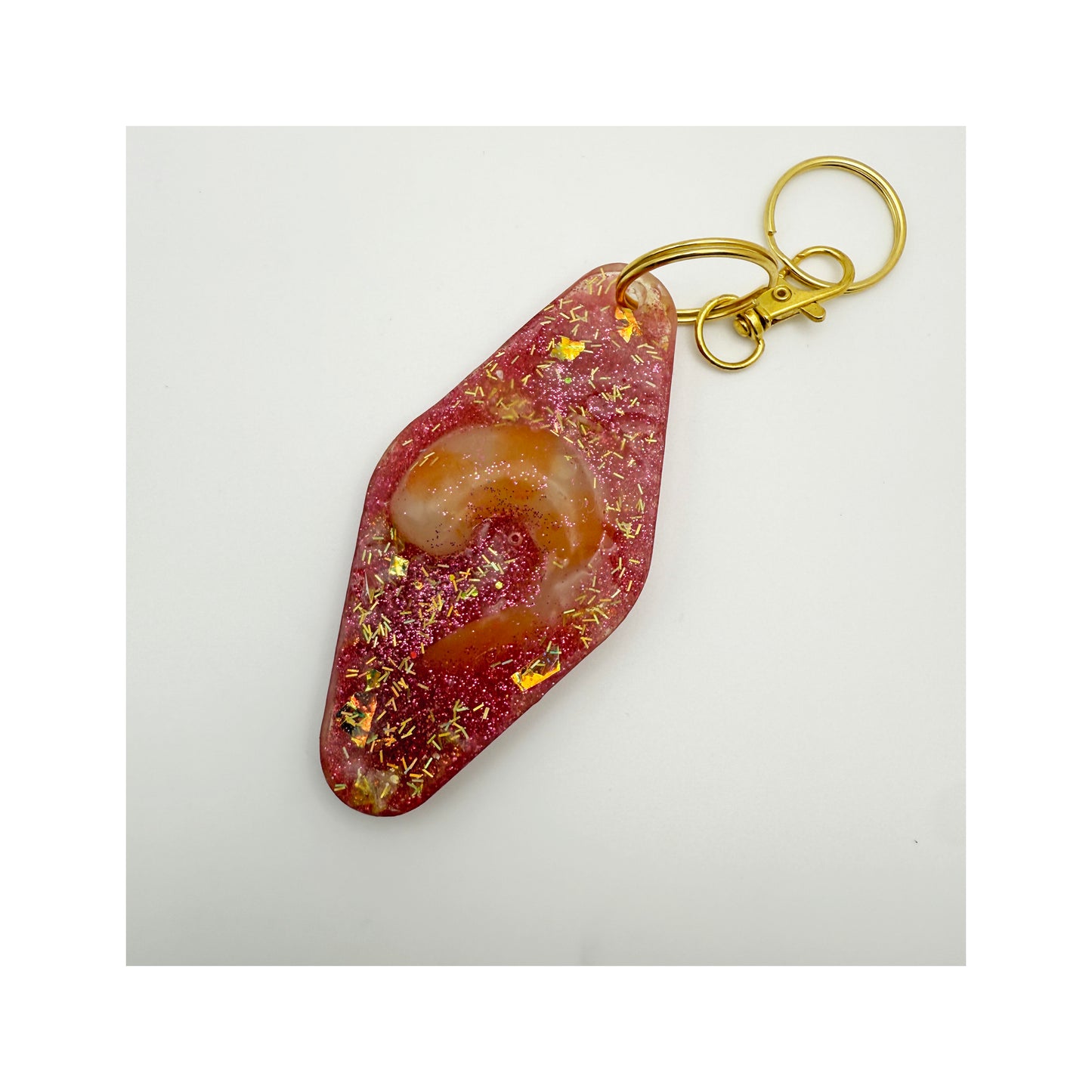 The Shrimp Motel Key Chain Clip