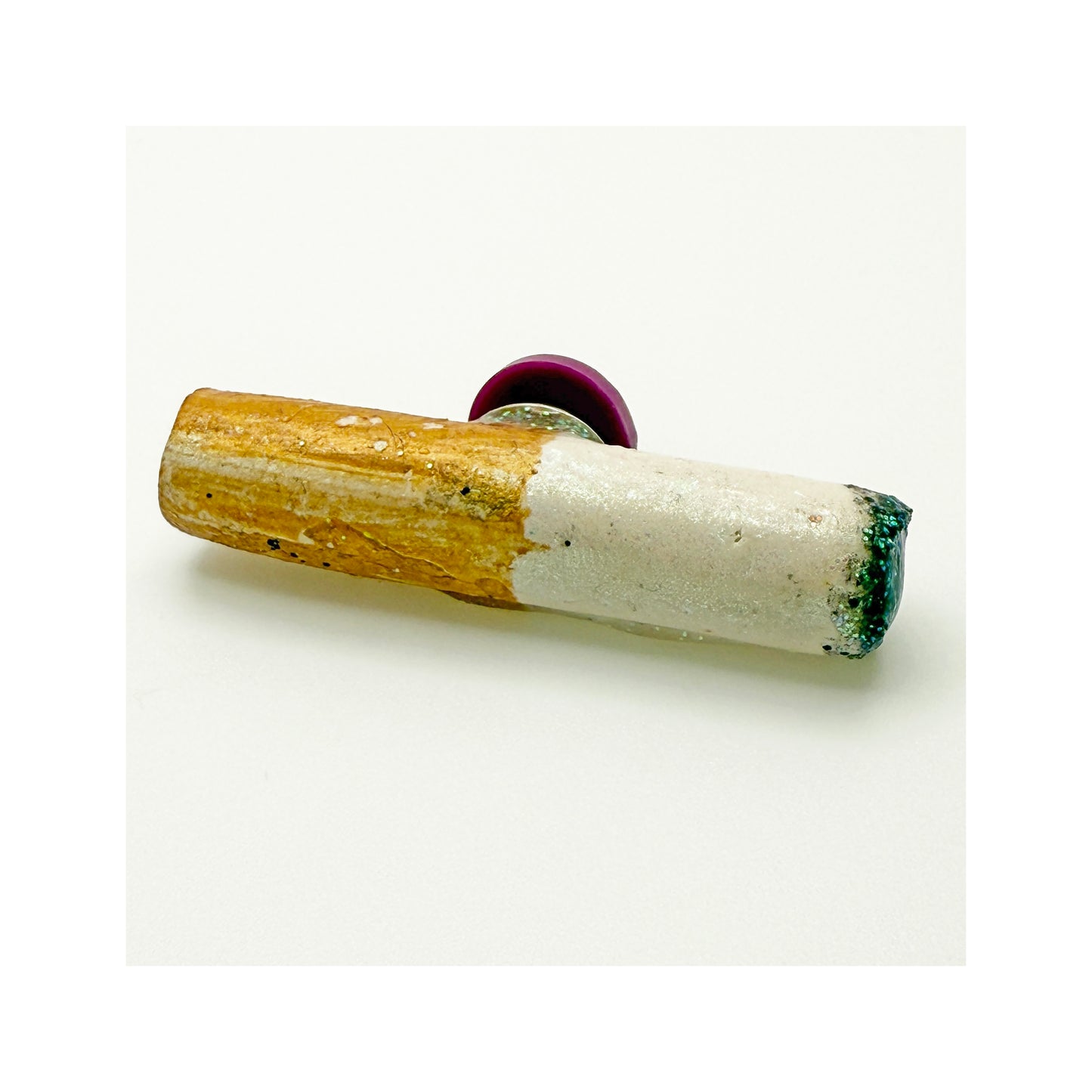 Emotional Support Cigarette Lapel Pin