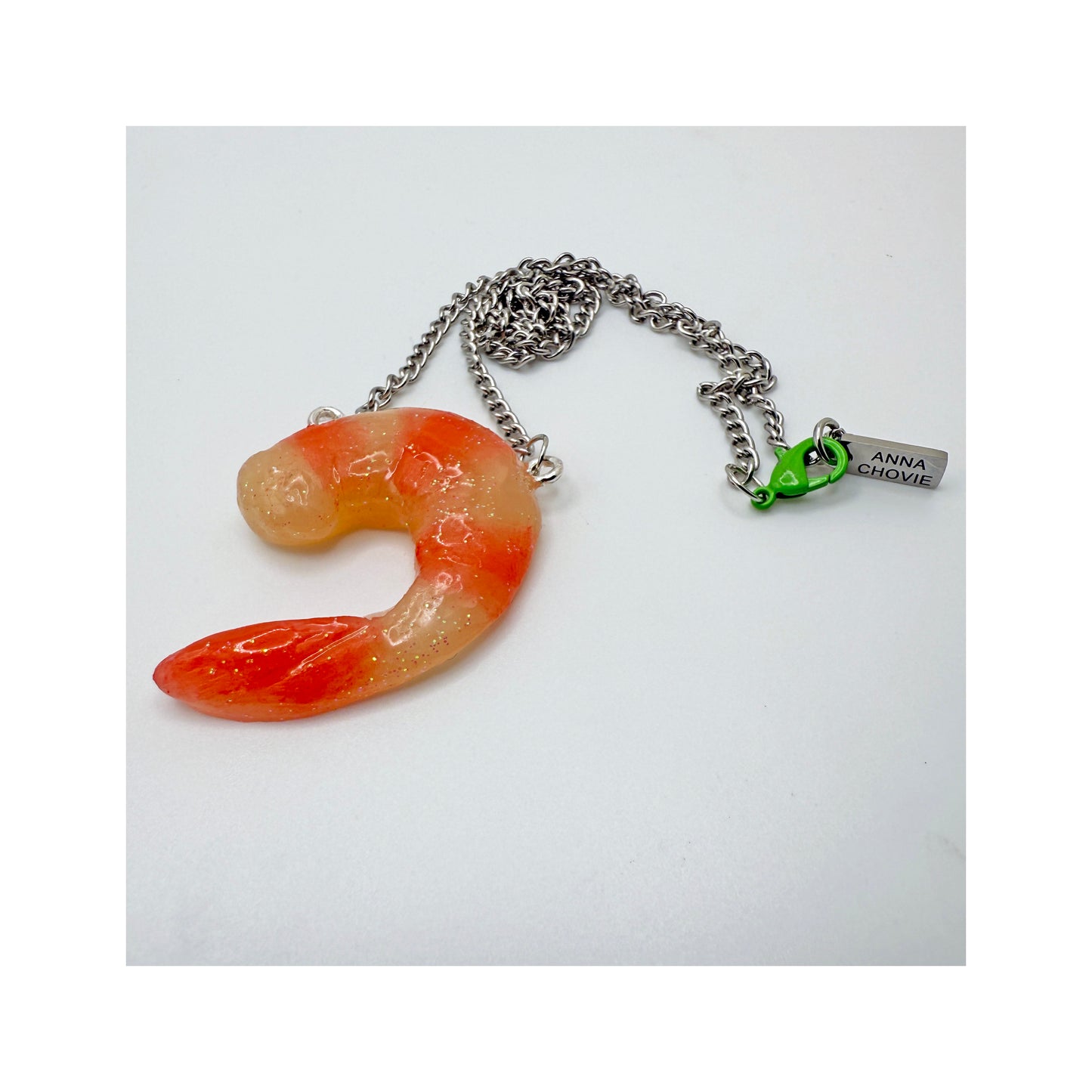 Solo Shrimp Necklace