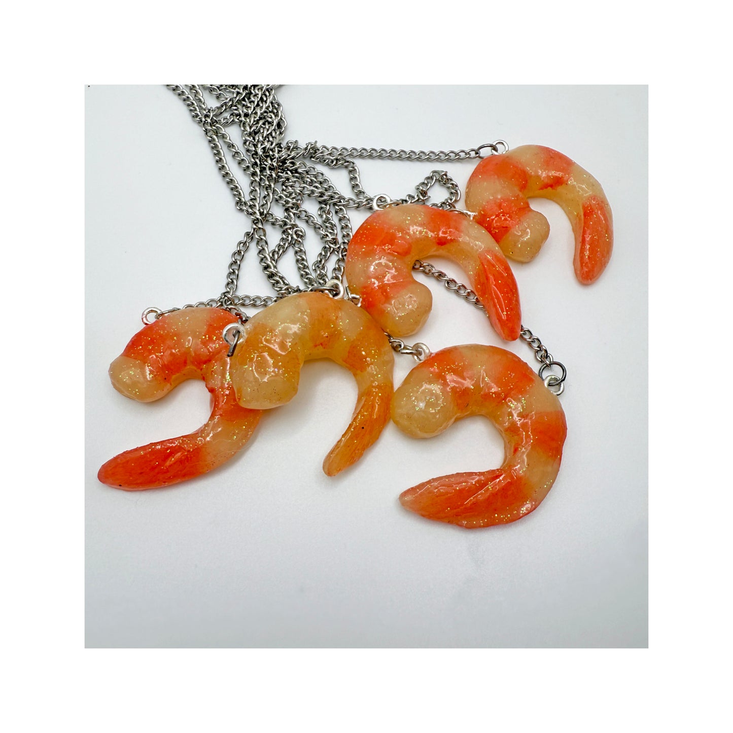 Solo Shrimp Necklace