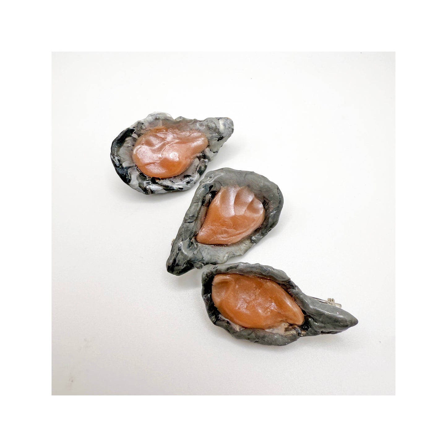 Cute AF Oyster Brooch
