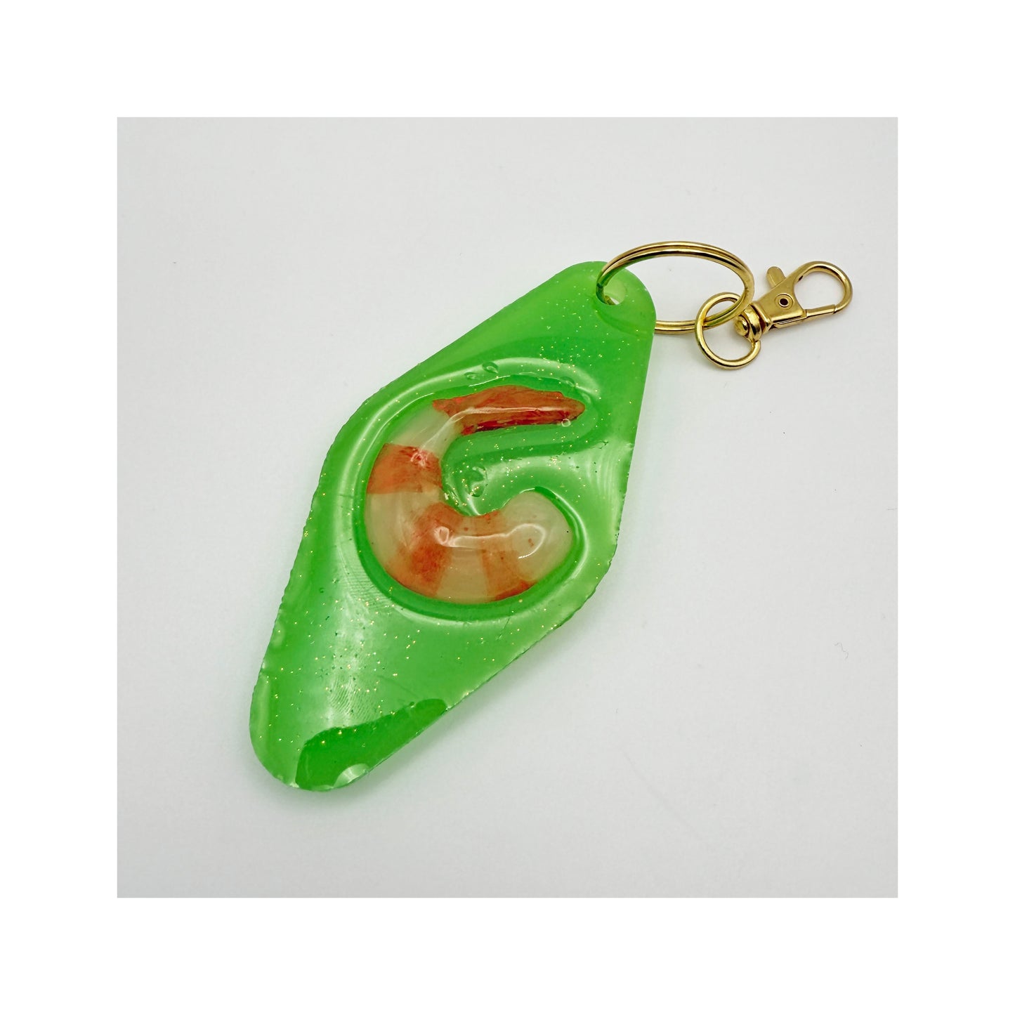 The Shrimp Motel Key Chain Clip