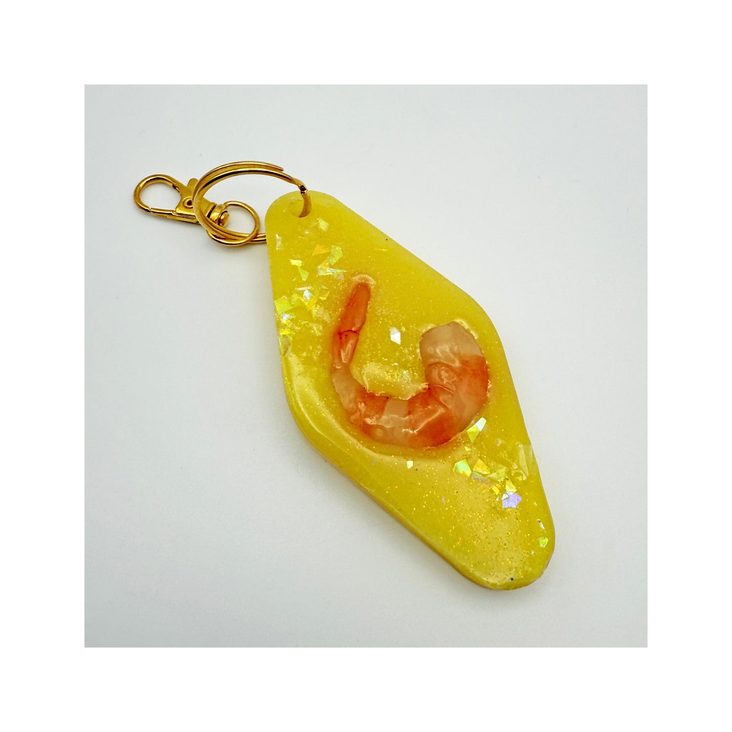 The Shrimp Motel Key Chain Clip