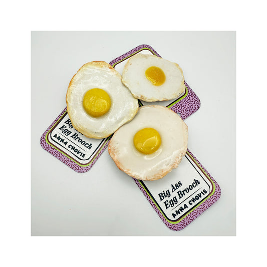 Big Ass Egg Brooch
