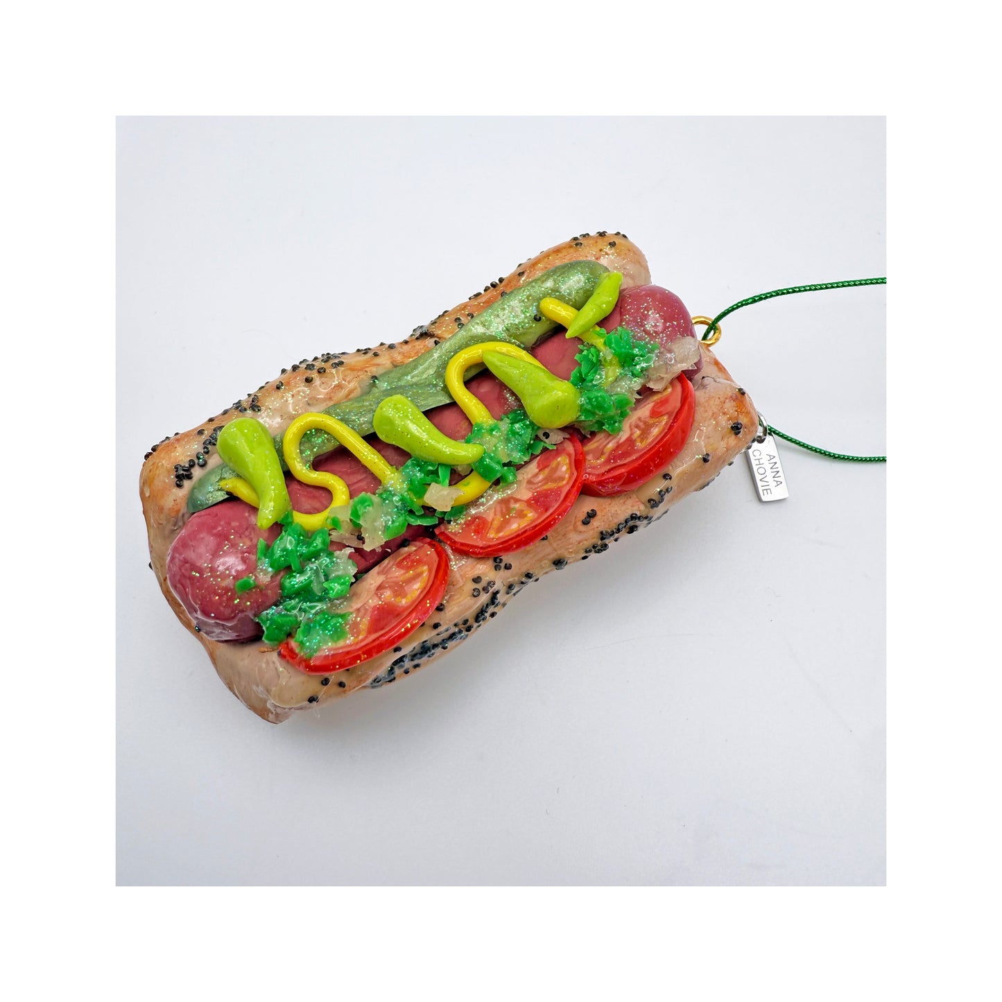 Chicago Dog Ornament