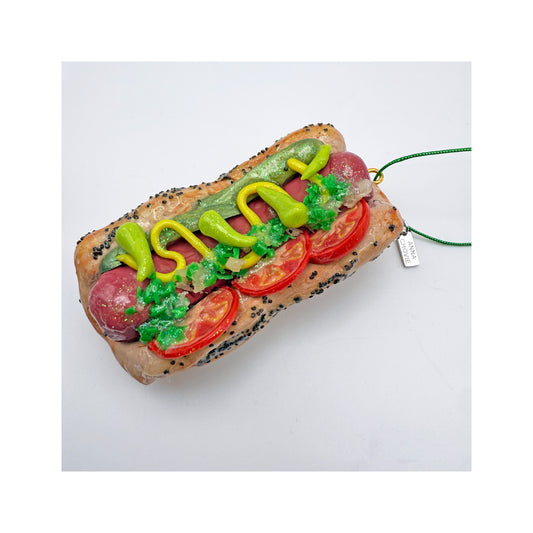 Chicago Dog Ornament