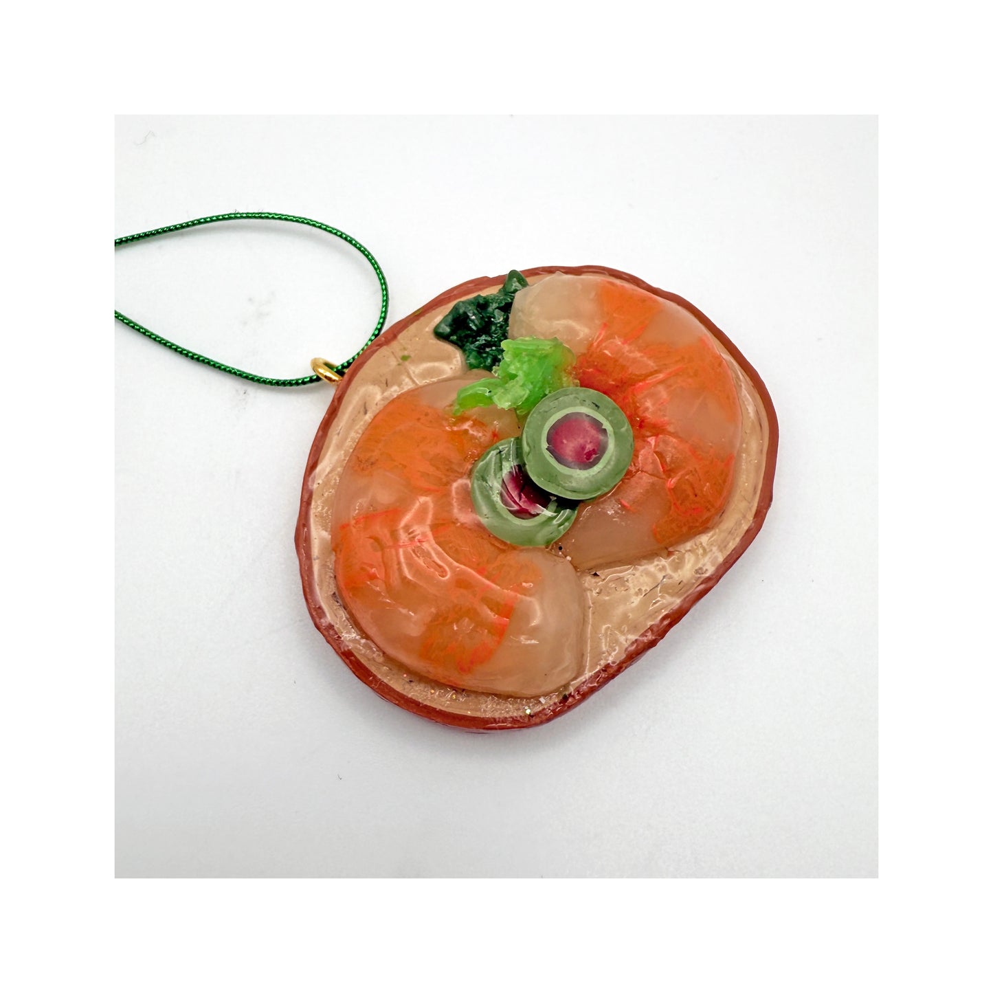 Shrimp & Olive Canapé Ornament