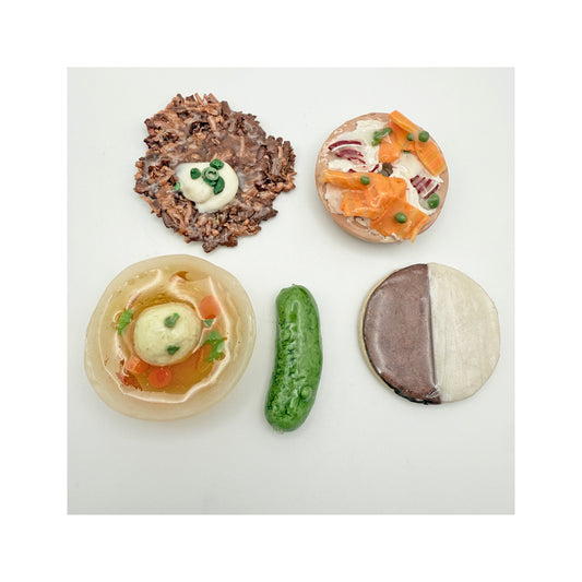 Jewish Deli Mini Magnet Set