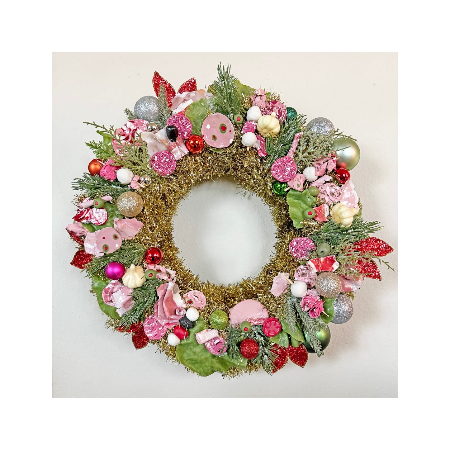Deluxe Meatmas 19" Wreath