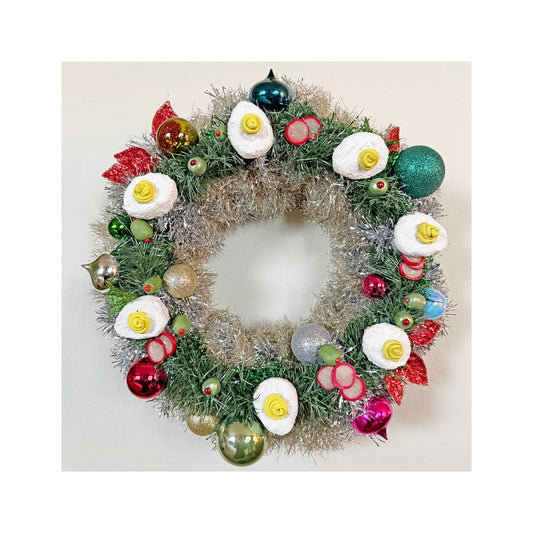 Deluxe Deviled Egg 17" Wreath