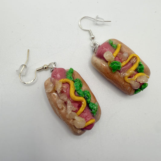Hot Dog! Earrings