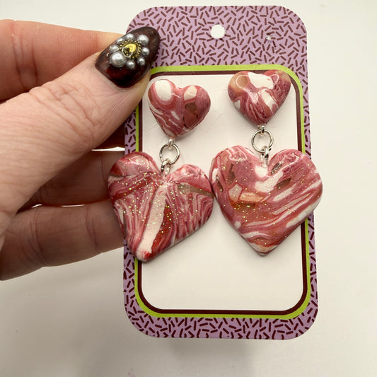 Salami "Meatheart" Earrings