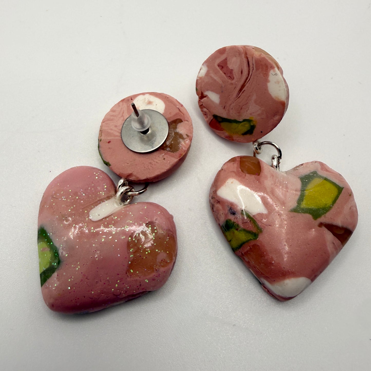 Mortadella "Meatheart" Earrings