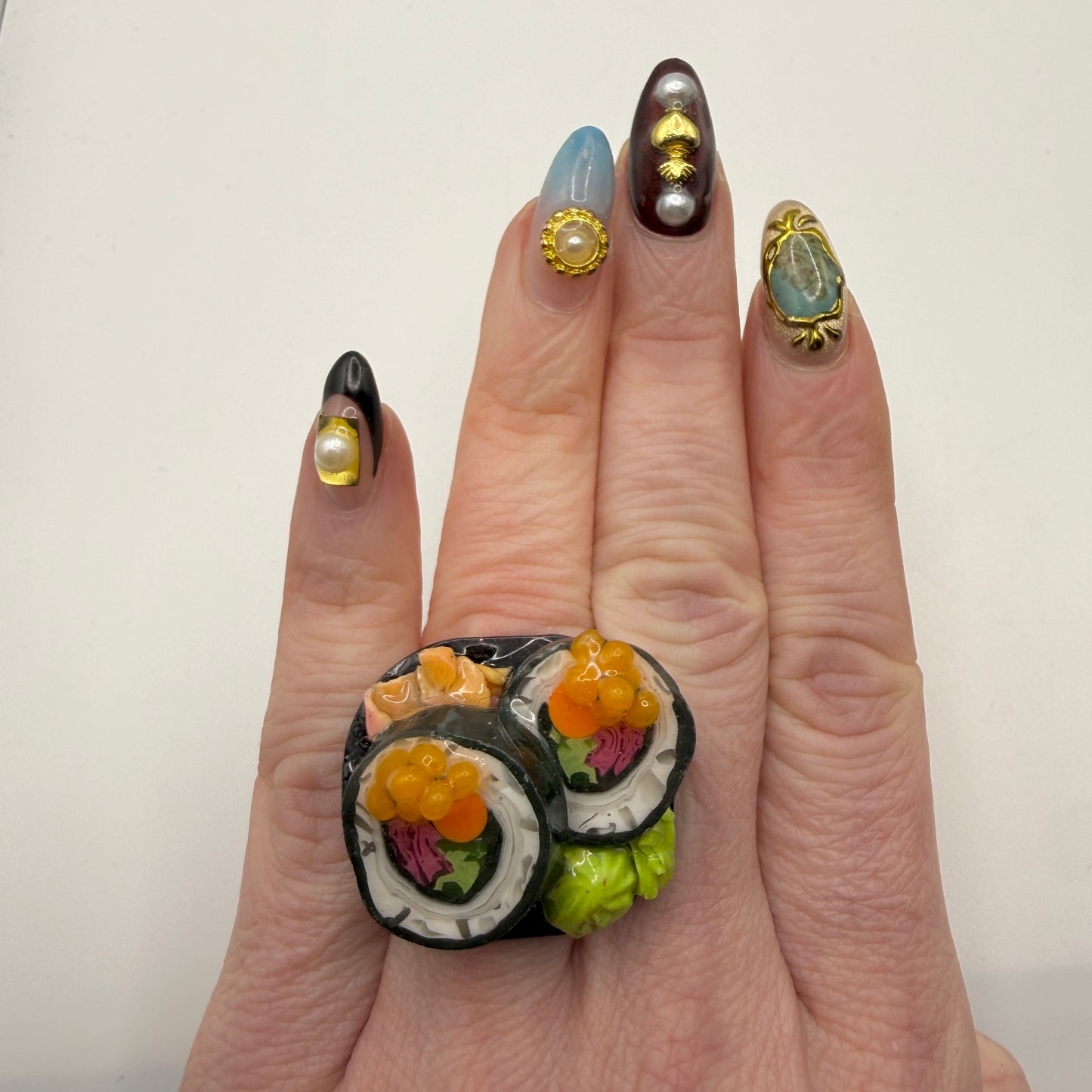 Sushi Adjustable Ring