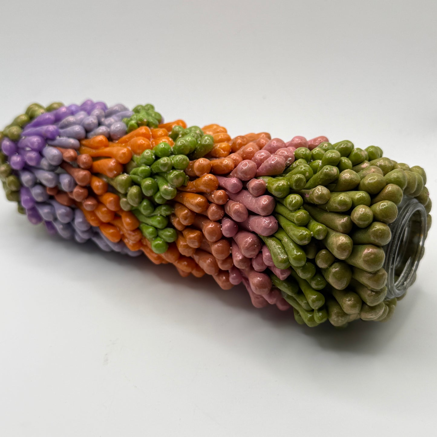 Reversible Tall Shag Carpet Vase