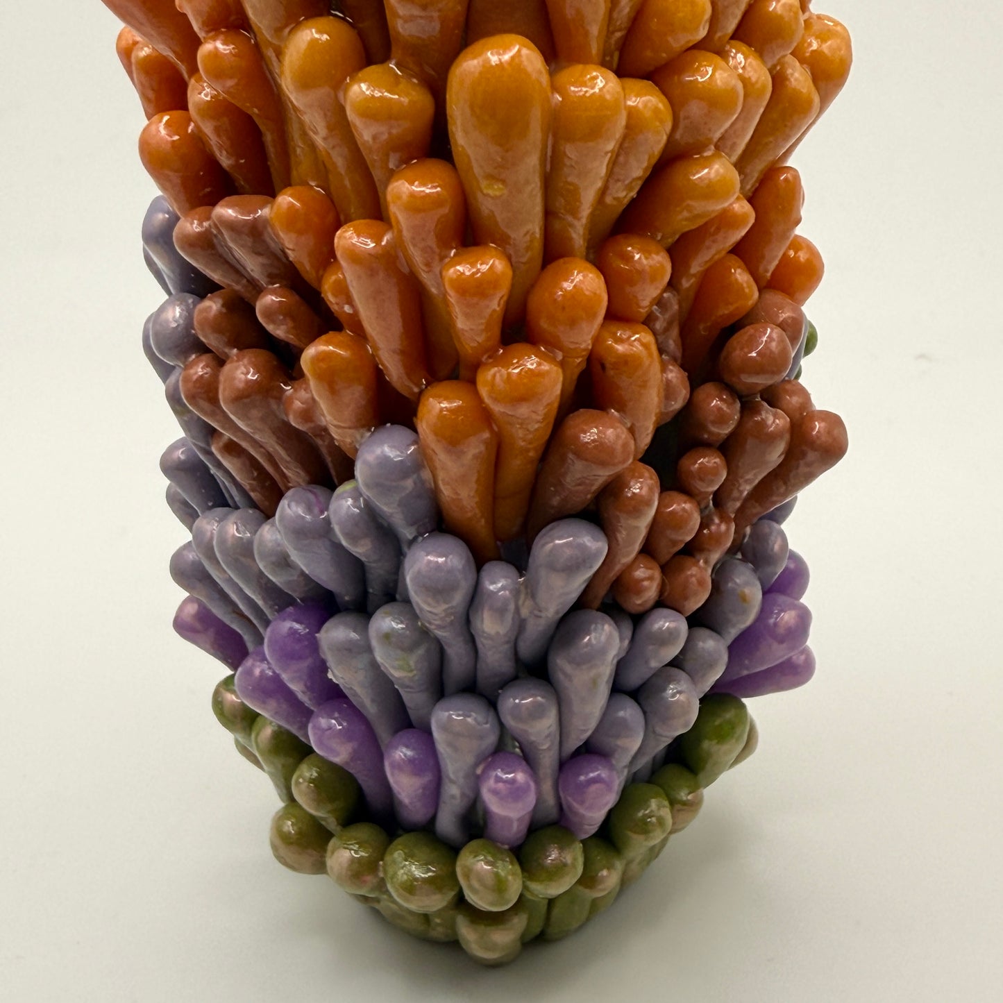Reversible Tall Shag Carpet Vase