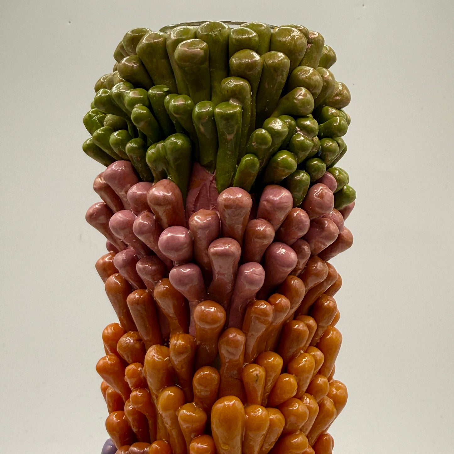 Reversible Tall Shag Carpet Vase