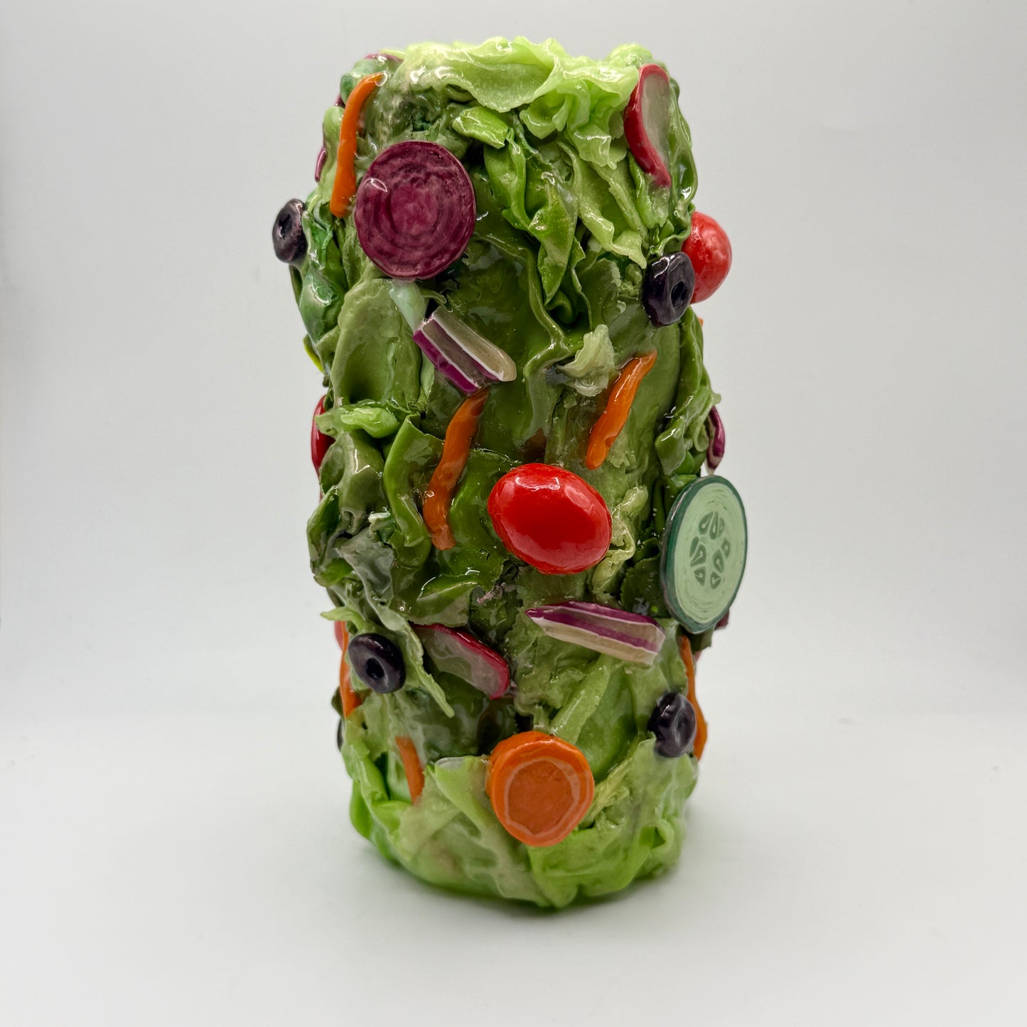 Tall Tossed Salad Vase